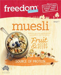 5 X Freedom Gluten Free Muesli 500G