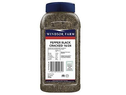Frutex Pepper Black Cracked 450G (pack of 6)