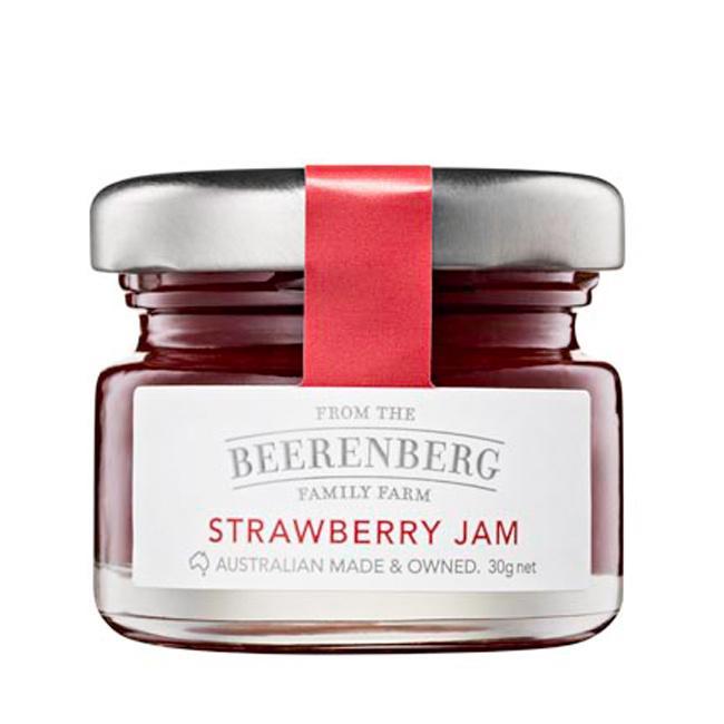 Beerenberg Jam Strawberry Glass 120 X 30G