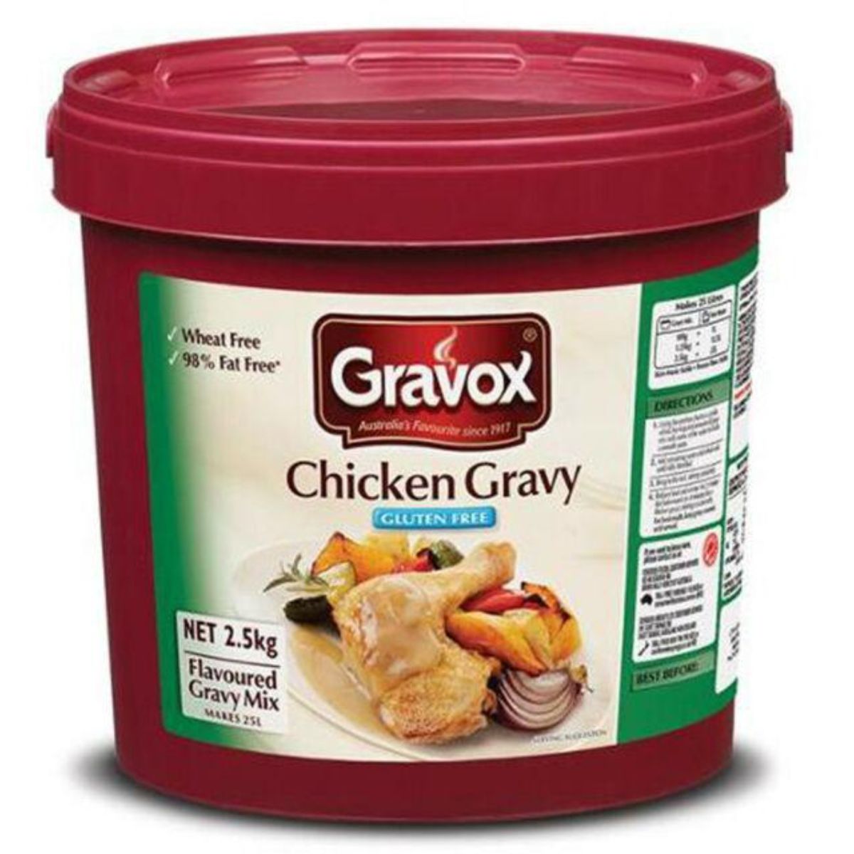 Gravox Chicken Stock 2.5Kg