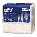 Napkins 2 Ply Cocktail White X 100