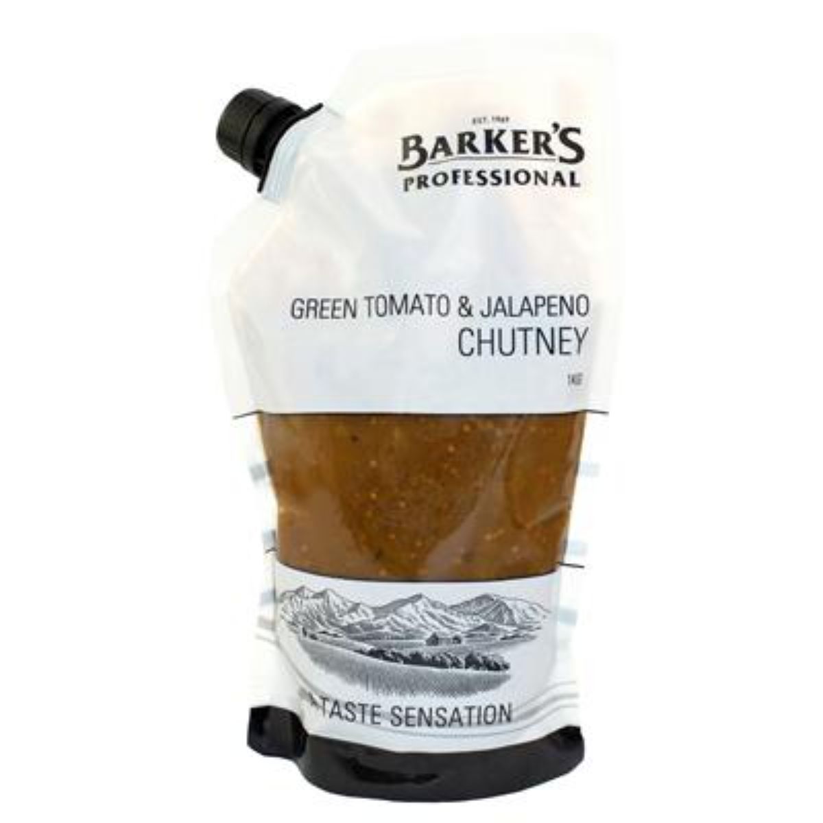 Chutney Green Tomato & Jalapeno 1Kg