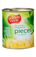 3 X  Pineapple Pieces In Juice 3Kg