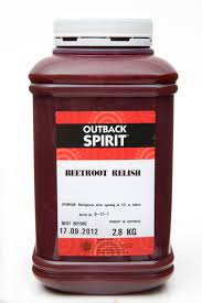 Outback Spirit Relish Beetroot 2.5Kg