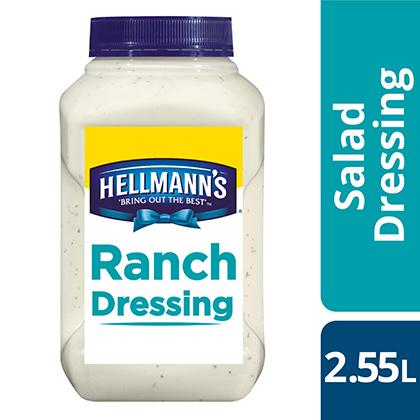 4 X Hellman Dressing Ranch 2.55L