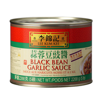 6 X Lee Kum Kee Sauce Black Bean Garlic 2.3Kg