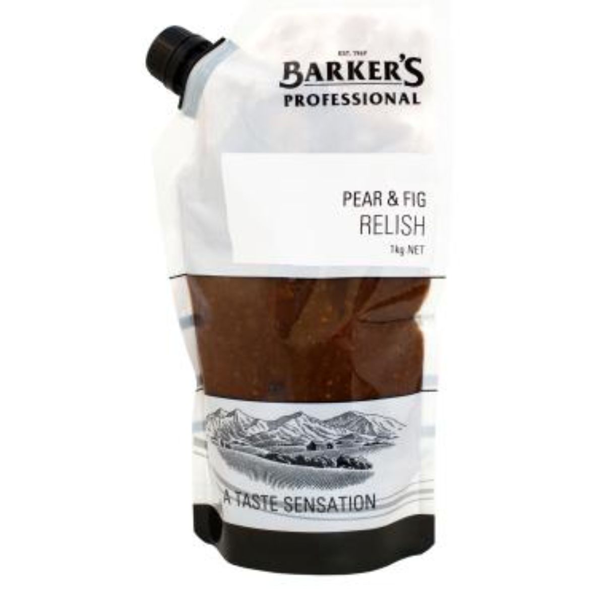 6 X Relish Pear & Fig 1Kg