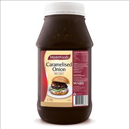 Masterfoods Relish Caramelised Onion 2.75Kg