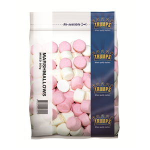 10 X Marshmallows Mixed Pink & White 500G