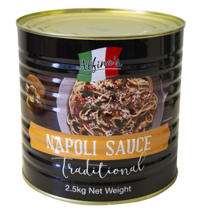 6 x Alfina Sauce Napoli 2.5Kg