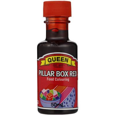 6L Queen Colouring Pillar Box Red 12 X 500Ml