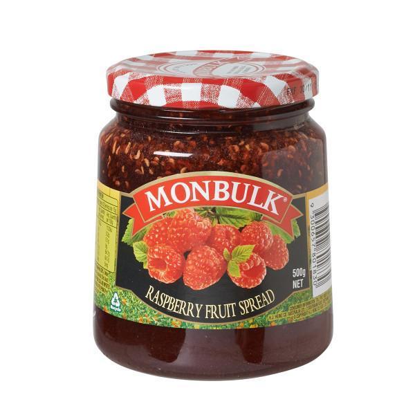6 X Jam Raspberry Mobulk 500G