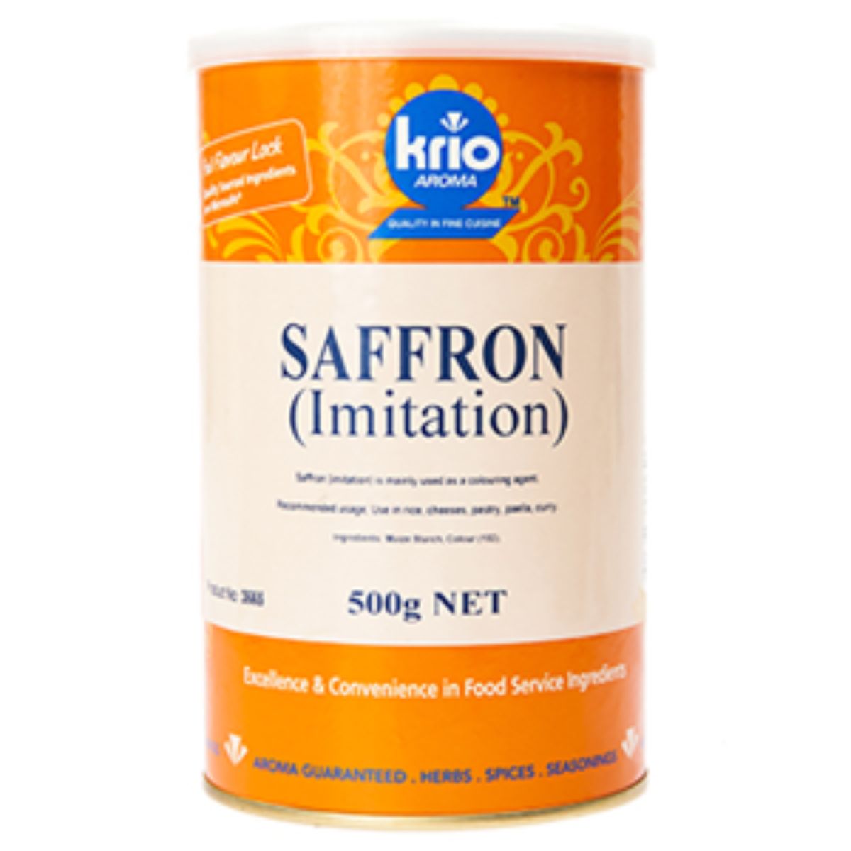 6Kg Saffron Colour Imitation 12 X 500G