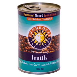 Lentils Sandhurst 400G x 24
