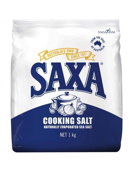 Saxa Cooking Salt 1Kg x 10