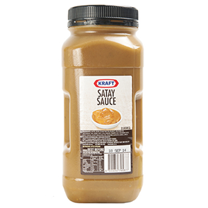 4 X Zoosh Sauce Satay 2.85 Kg