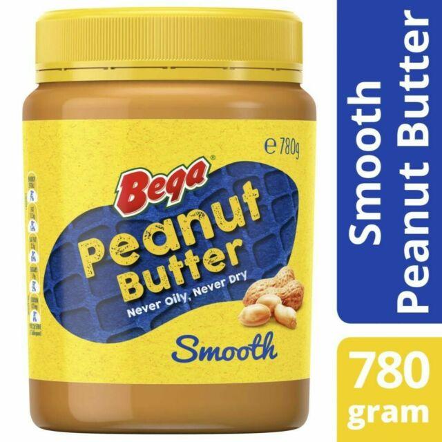 6 X Bega Peanut Butter Smooth 780G