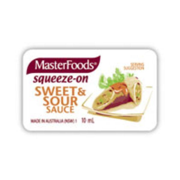 Masterfoods Sauce Sweet & Sour Squeeze 100X 10Ml
