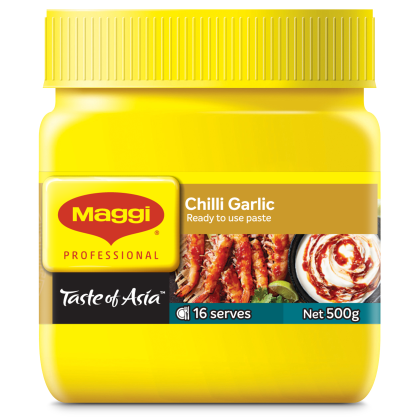 6 X Maggi Paste Chilli Garlic 500G