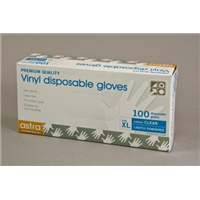 Astra Gloves 100 Small Powdered