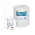 6 X Paper Towel Roll 1 Ply Essentials Autocut 200M