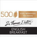 500 Tea Bags Enveloped English Breakfast Lipton