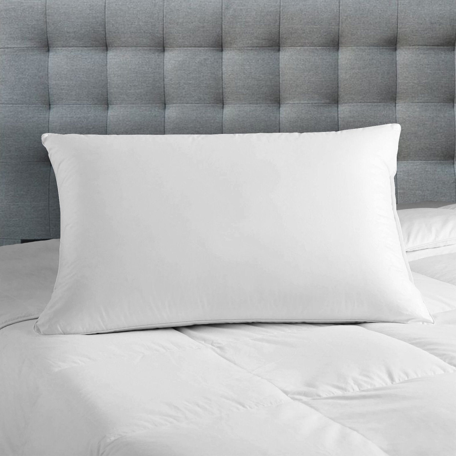 Royal Comfort Luxury Bamboo Gusset Pillow - Single Pack