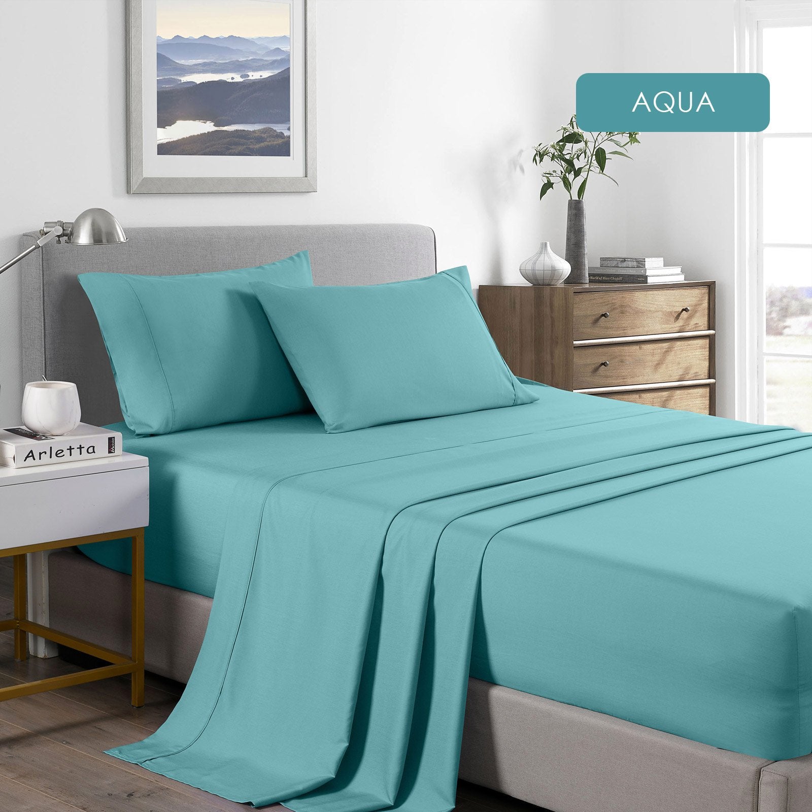 Royal Comfort 2000 Thread Count Bamboo Cooling Sheet Set