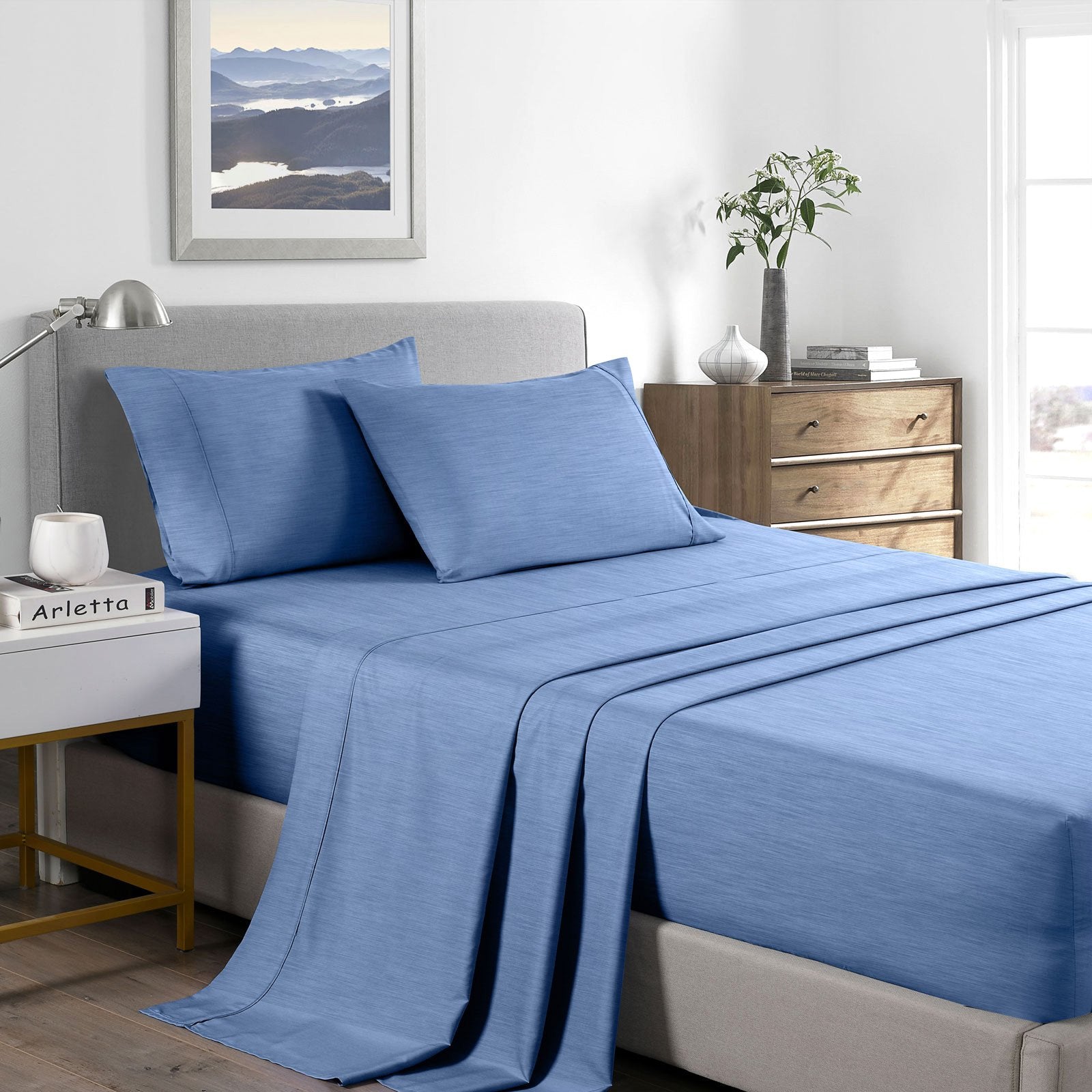 Royal Comfort 2000 Thread Count Bamboo Cooling Sheet Set
