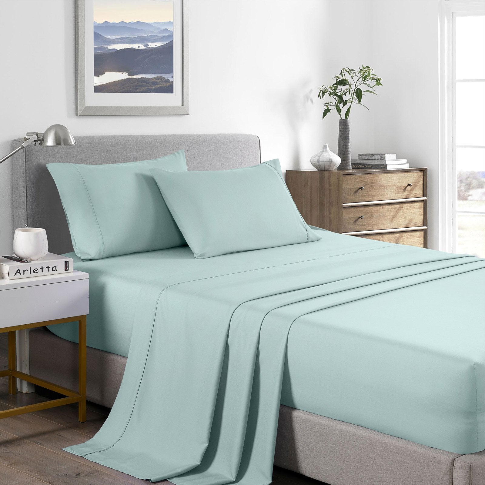Royal Comfort 2000 Thread Count Bamboo Cooling Sheet Set