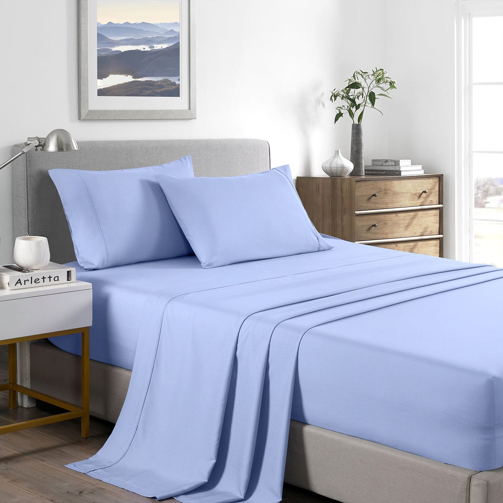 Royal Comfort 2000 Thread Count Bamboo Cooling Sheet Set