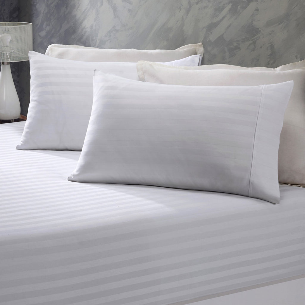 Royal Comfort 1200 Thread Count 100% Cotton 3 Piece Striped Combo Set