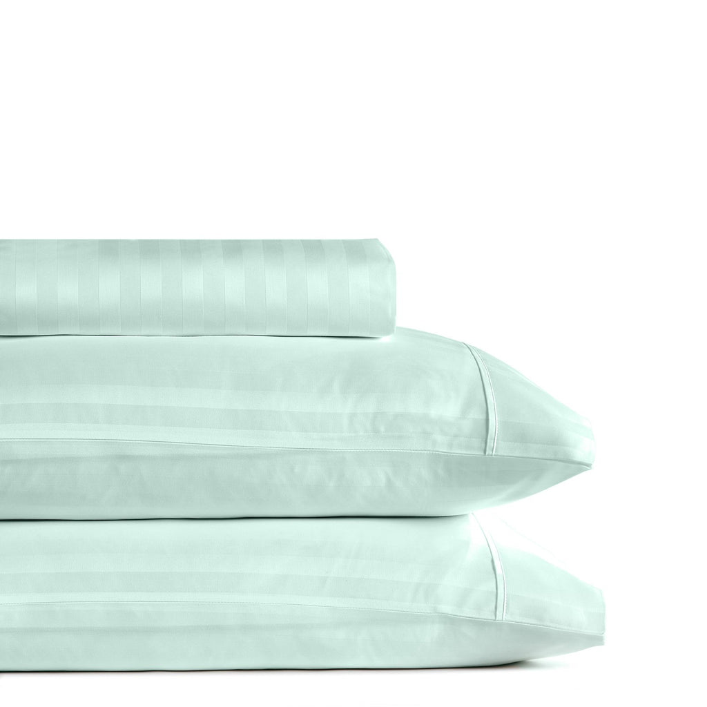 Royal Comfort 1200 Thread Count 100% Cotton 3 Piece Striped Combo Set