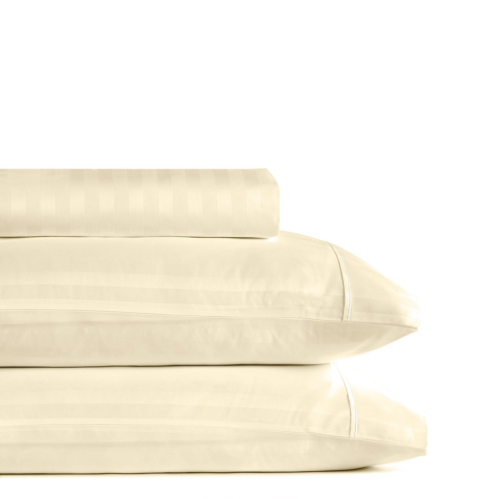 Royal Comfort 1200 Thread Count 100% Cotton 3 Piece Striped Combo Set