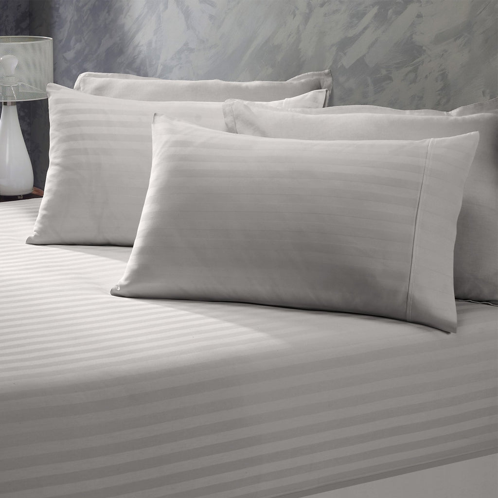 Royal Comfort 1200 Thread Count 100% Cotton 3 Piece Striped Combo Set