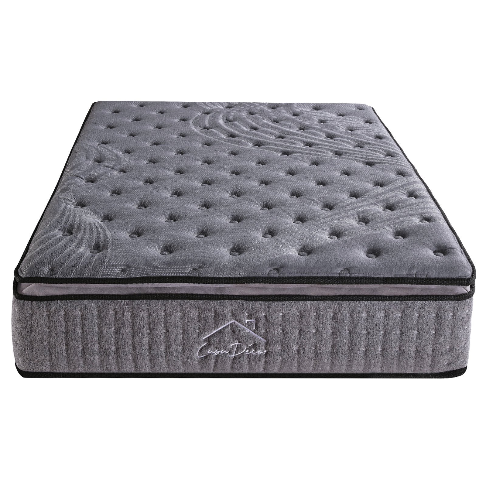 Casa Decor Pillowtop Bamboo Charcoal Pocket Spring Matress