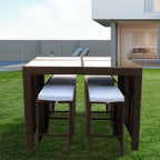 Arcadia Furniture 5 Piece Bar Table Set