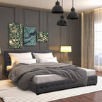 Milano Decor Eden Gas Lift Bed - Dark Grey
