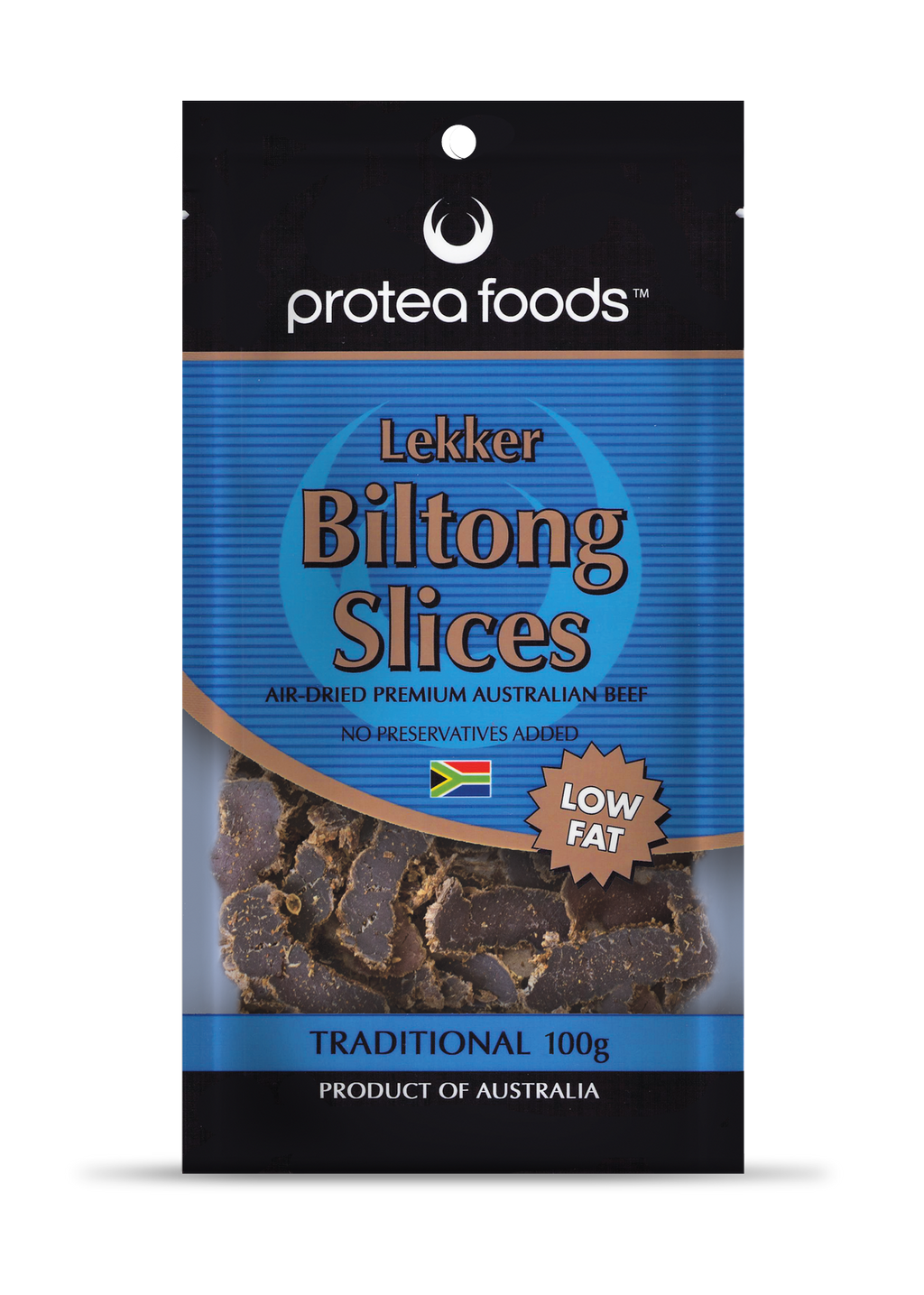 Lekker Biltong Slices 100G From Protea