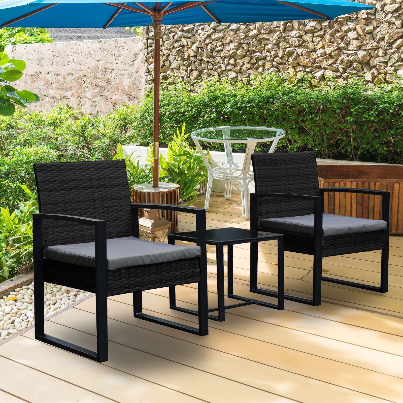 Arcadia Furniture 3 Piece Patio Set