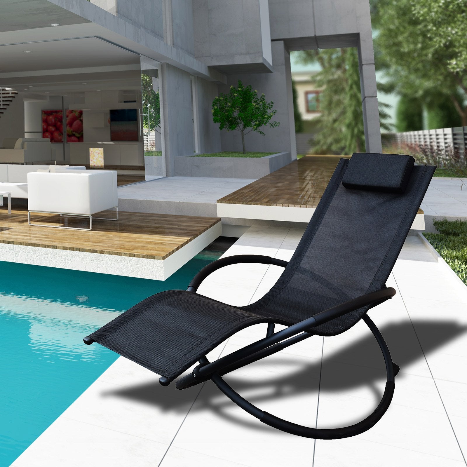 Arcadia Furniture Zero Gravity Rocking Chair