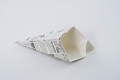 Topstyle 100 Cone Chip & Dip Newspaper  180 X 110Mm