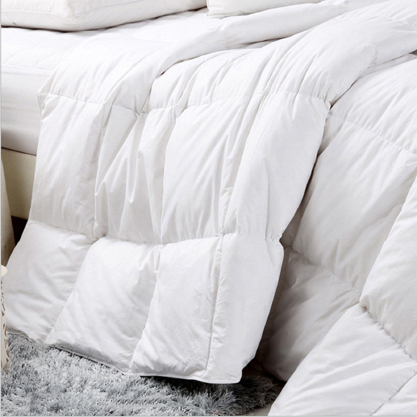 Royal Comfort Pure Soft 500Gsm Goose Feather & Down Quilt - Various Sizes