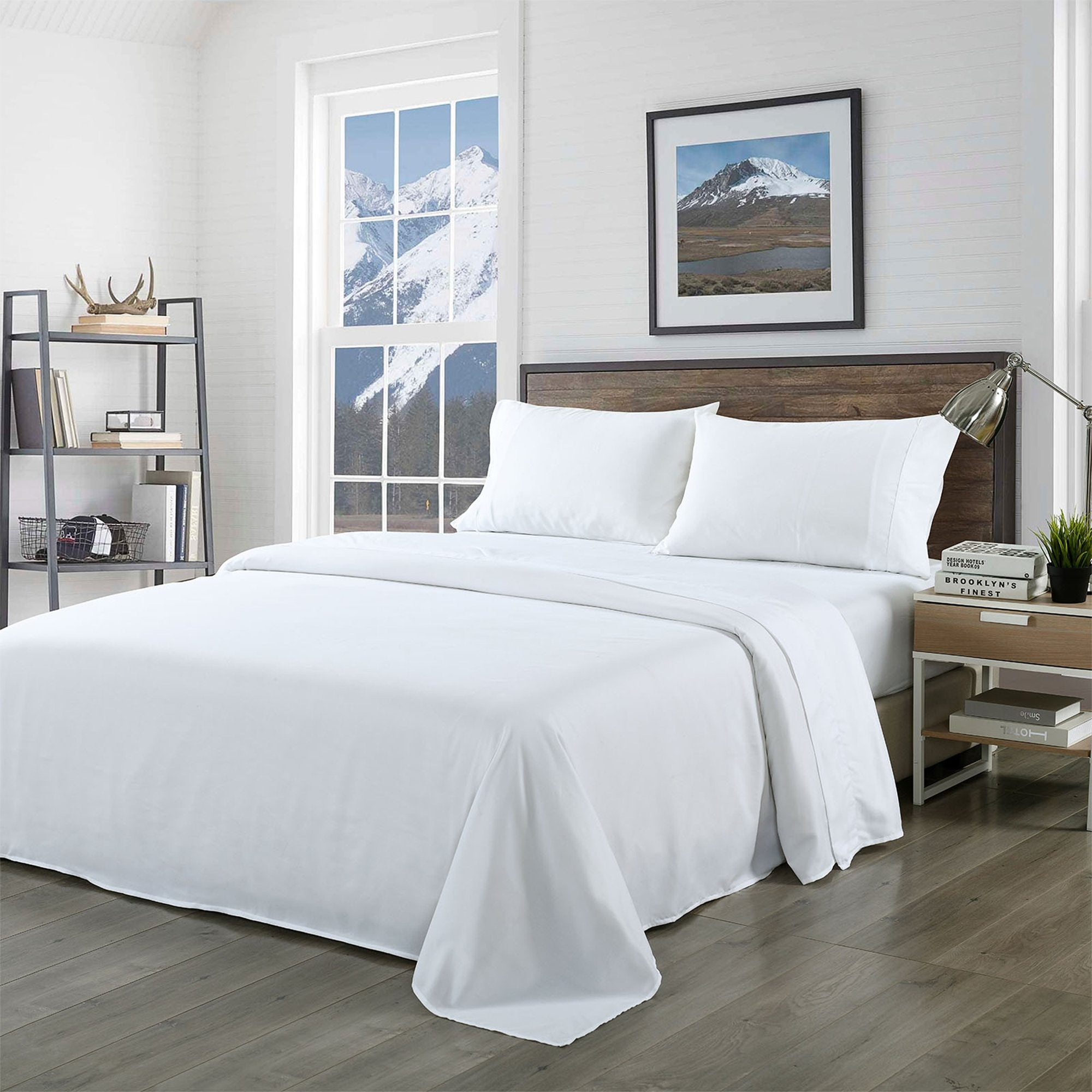 Royal Comfort 1000Tc Pure Soft Bamboo Blend Sheet Set - Various Sizes And Colours