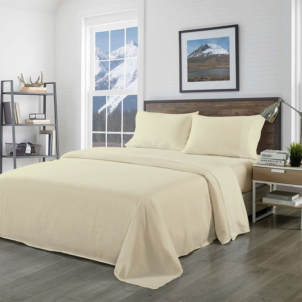 Royal Comfort 1000Tc Pure Soft Bamboo Blend Sheet Set - Various Sizes And Colours