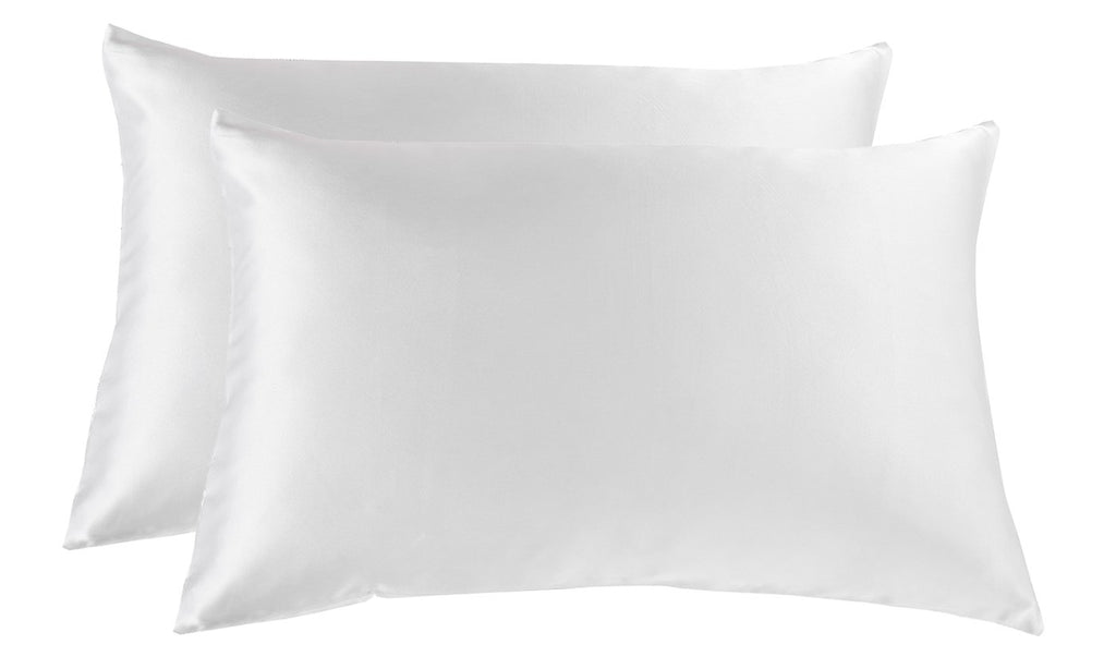 Royal Comfort Mulberry Silk Pillowcase Twin Pack - Various Colours