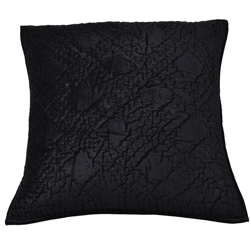 Oasis Black Pillow Cover