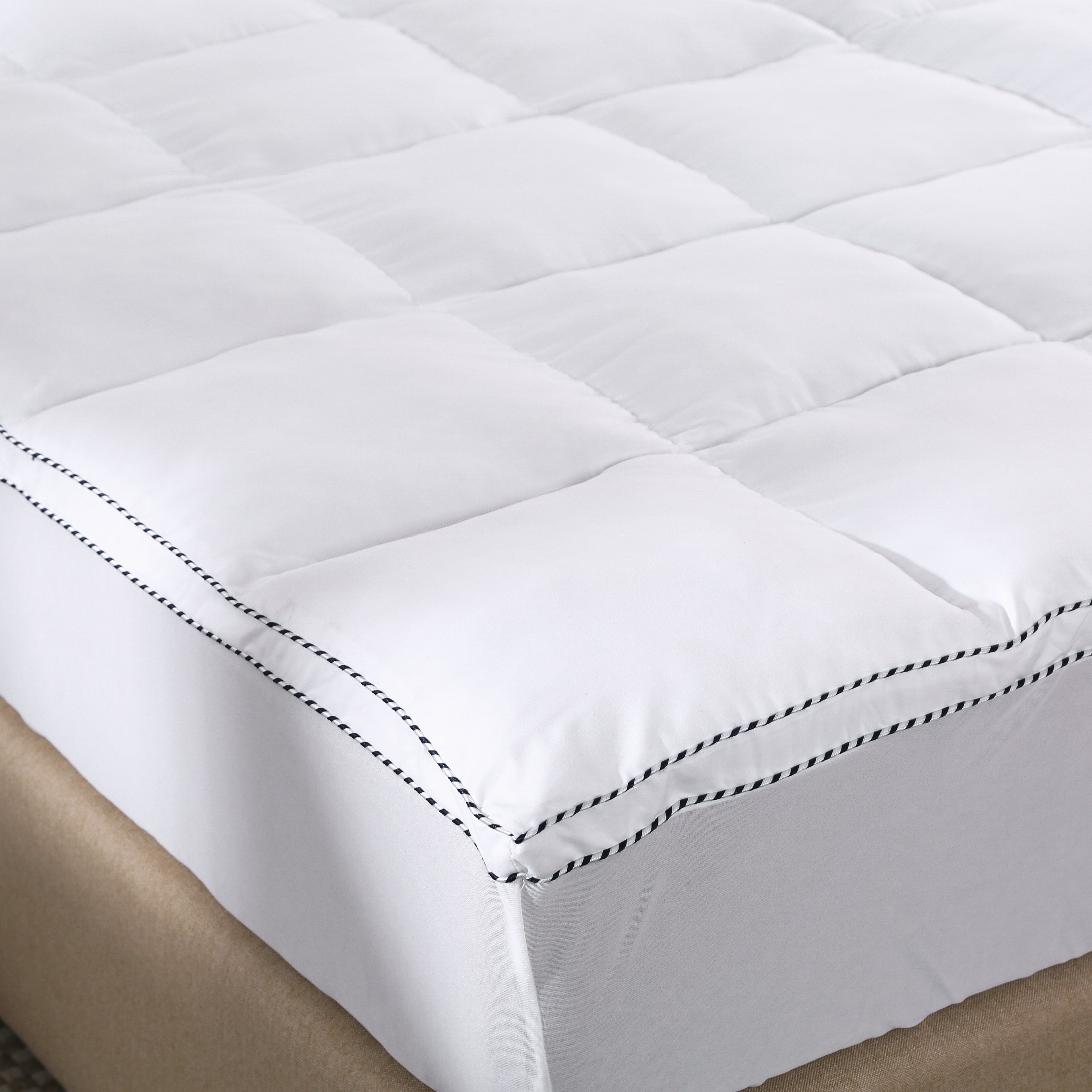 Royal Comfort 1000Gsm Premium Luxury Bamboo Topper - Various Sizes