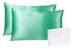 Royal Comfort Mulberry Silk Pillowcase Twin Pack - Various Colours