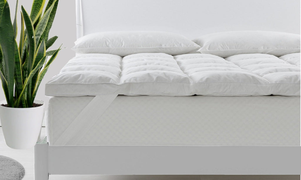 Royal Comfort 1800Gsm Duck Feather & Down Mattress Topper - Various Sizes